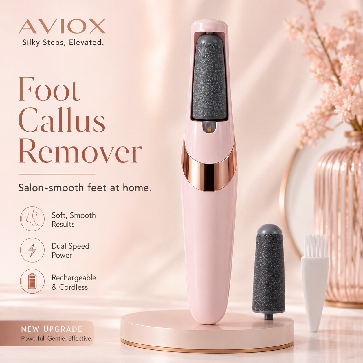 Foot Callus Remover for Smooth Heels – Dead Skin Remover for Feet