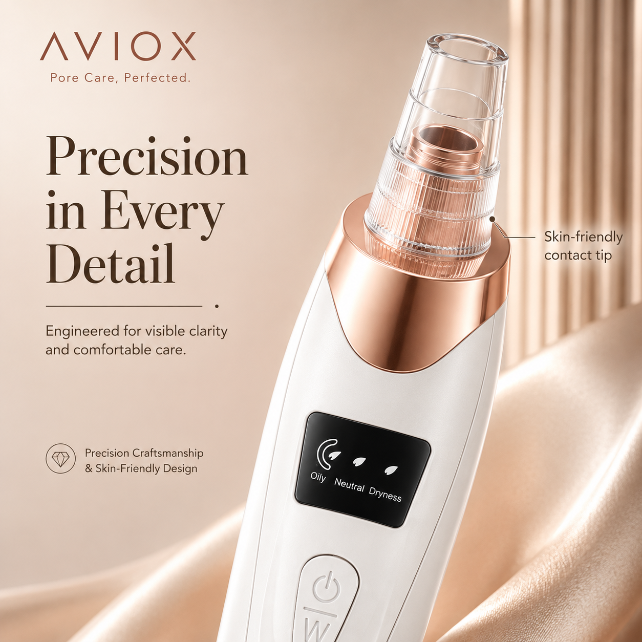 Electric Blackhead Remover – Deep Pore Cleaner for Face & Skin Care