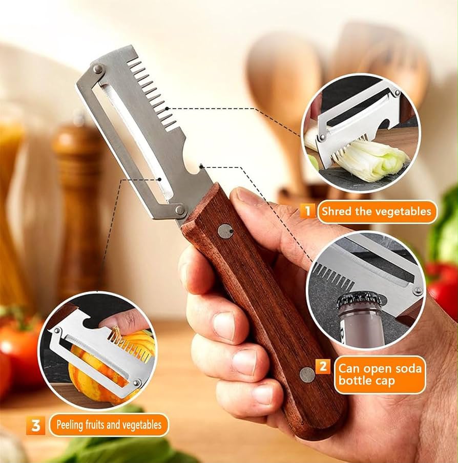 3-in-1 Vegetable Chopper & Slicer | Multi-Function Kitchen Cutter for Fast Food Prep AlafDeals