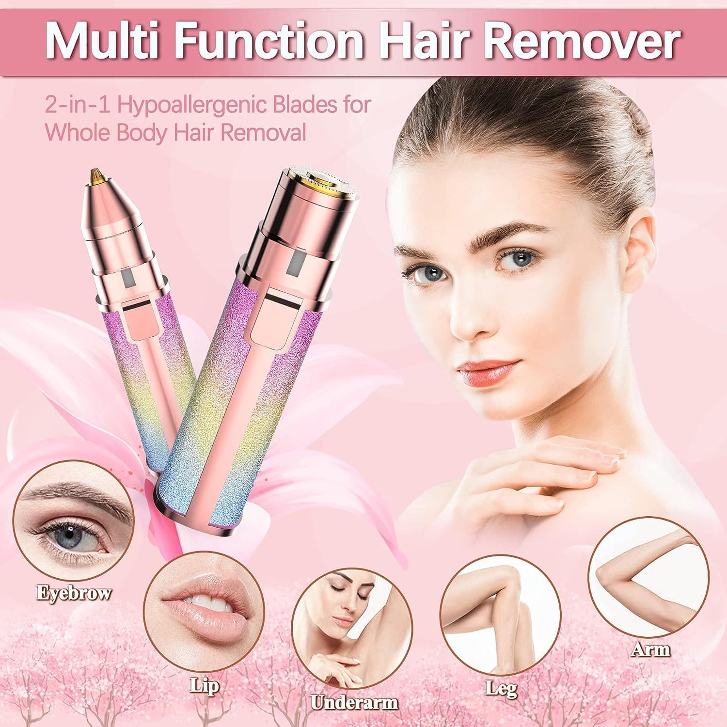 Precision Eyebrow Trimmer – Smooth & Painless Hair Removal